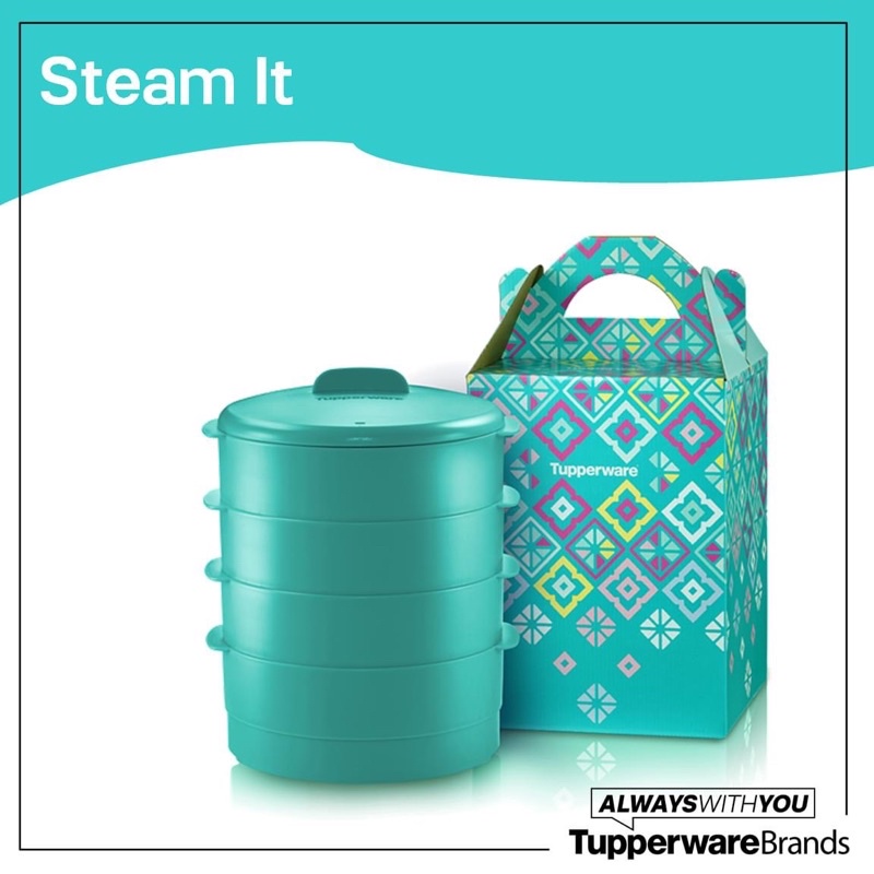 Tupperware Steam It Wutj Gift Box