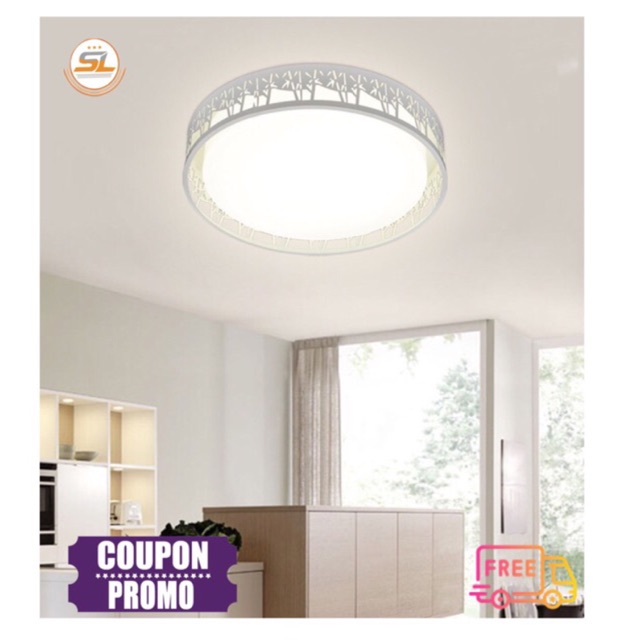 Ultra -Thin Ceiling Lamp Simple Round LED Light For Bedroom