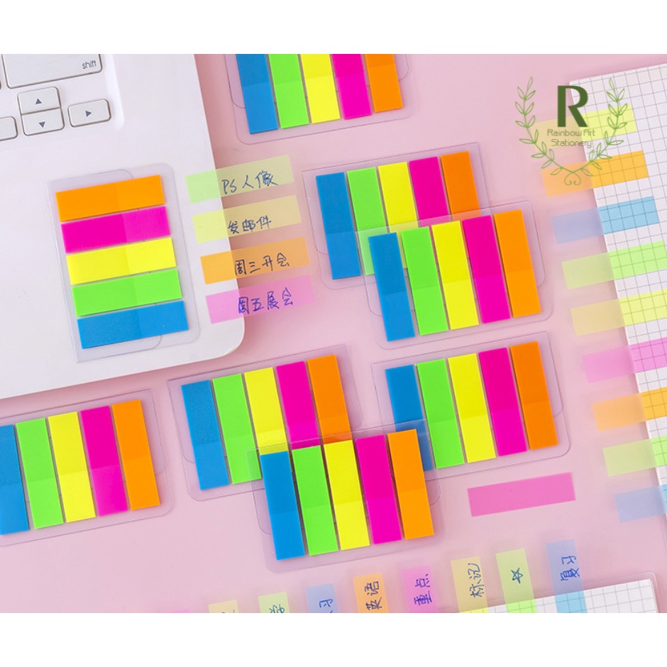 M&G Sticky Flags (5 Colours*20 Sheets) 1pack Shopee Malaysia