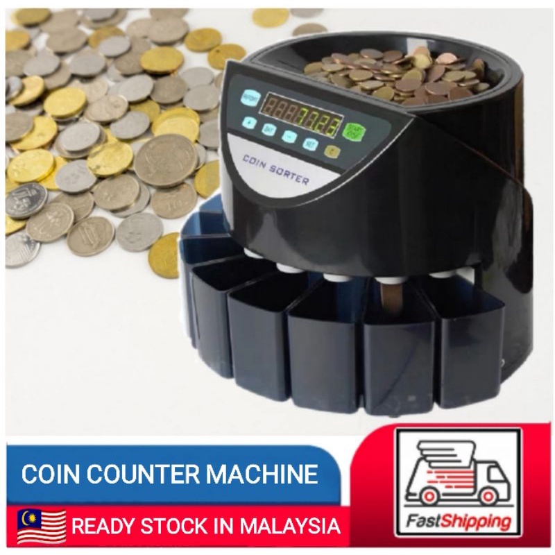 Coin Counter Machine CCS20 Coin Counting Machine *Coin MALAYSIA