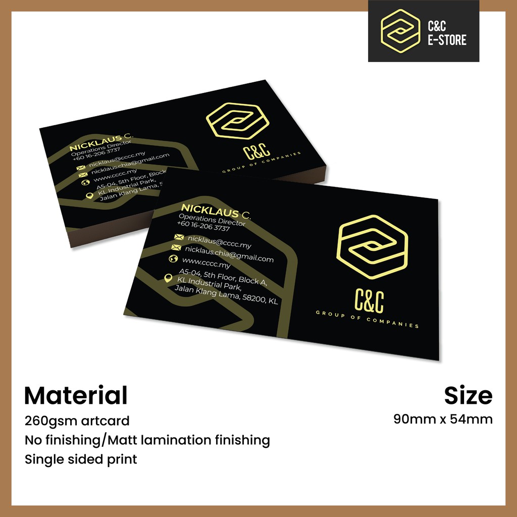 High Quality Business Card / Namecard Printing