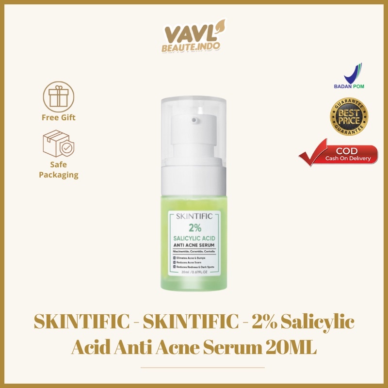 Skintific - 2% Salicylic Acid Anti Acne Serum (BPOM) | Shopee Malaysia