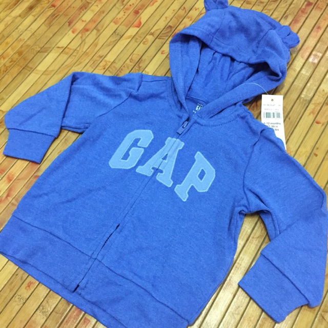 gap light blue hoodie