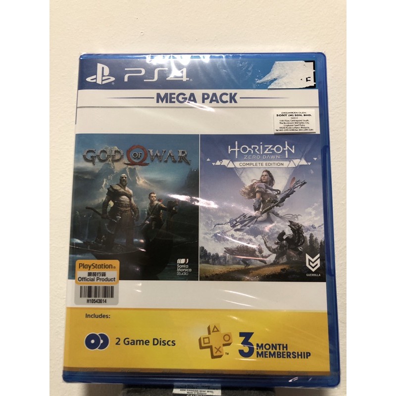 playstation 4 horizon god of war