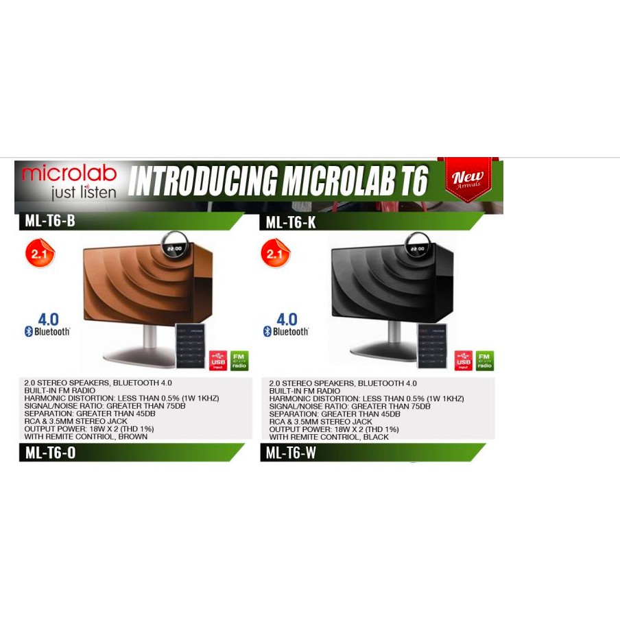 microlab t6