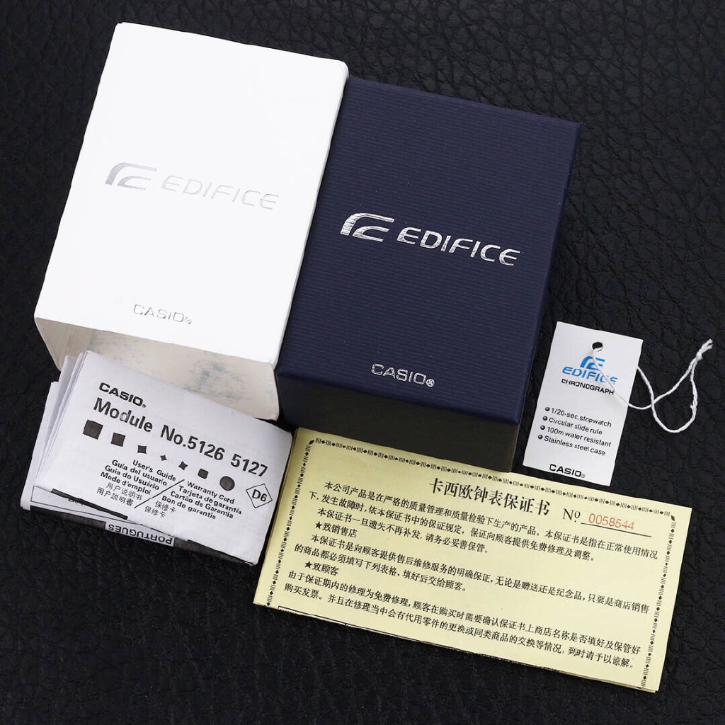 casio edifice original box