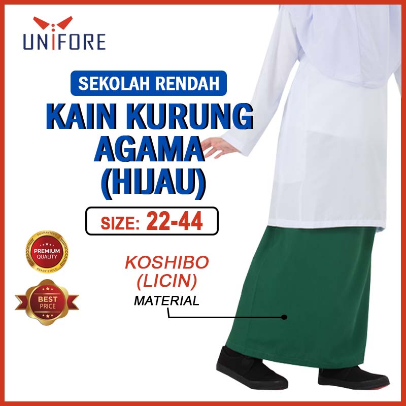 Perempuan Kain Kurung Agama KOSHIBO Sekolah Rendah (Hijau) #KSH-KKSA ...