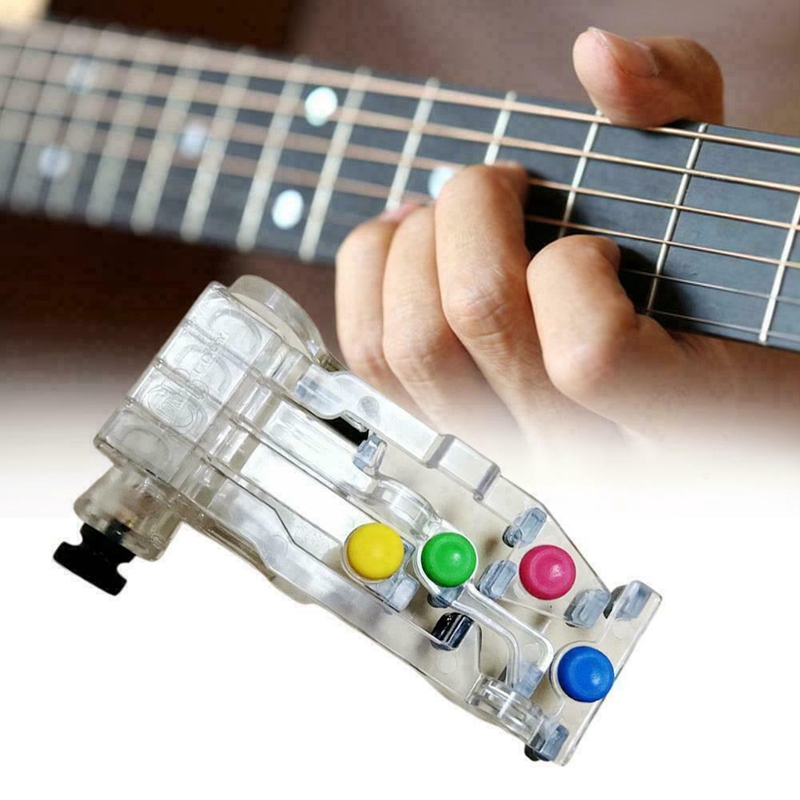 Guitar Beginner One-Key Chord Assisted Learning Tools Classical Chord Guitar Chord Practice Tool for Adults &ChildrenTrainer Beginners 