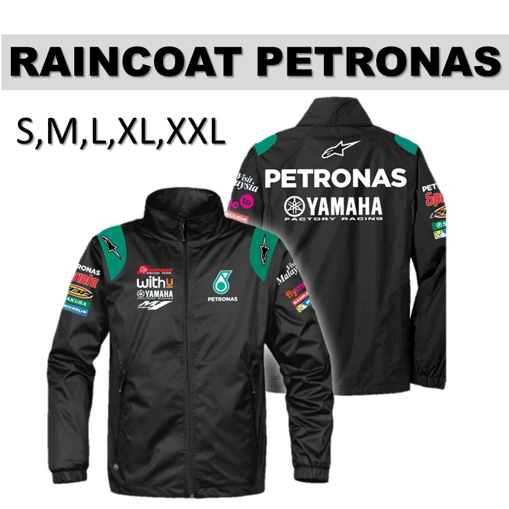 Raincoat Baju Hujan Moto GP 2020 Petronas Sprinta Yamaha Factory Racing ...