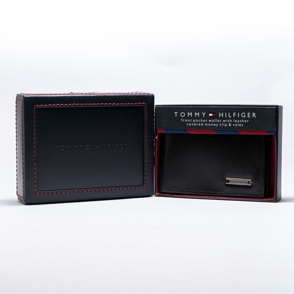 tommy hilfiger front pocket wallet