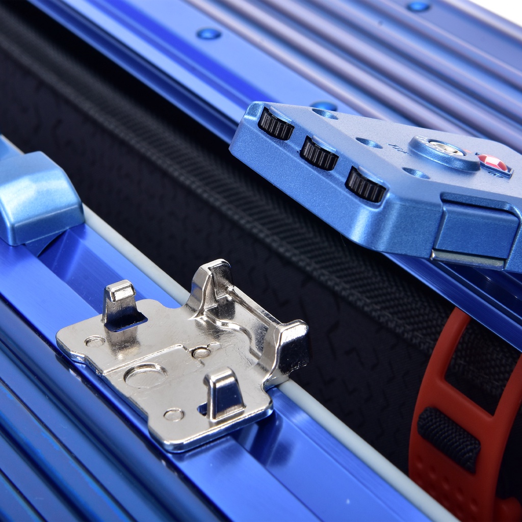 MENDOZA VROOX Shine Aluminium 20 inch Premium Luggage Hard Metal Shine