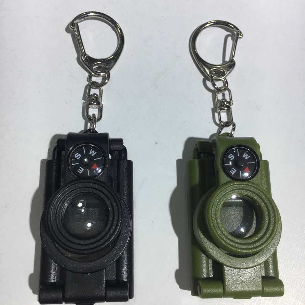 Mini Folding Telescope Keychain Student Illuminated Telescope with