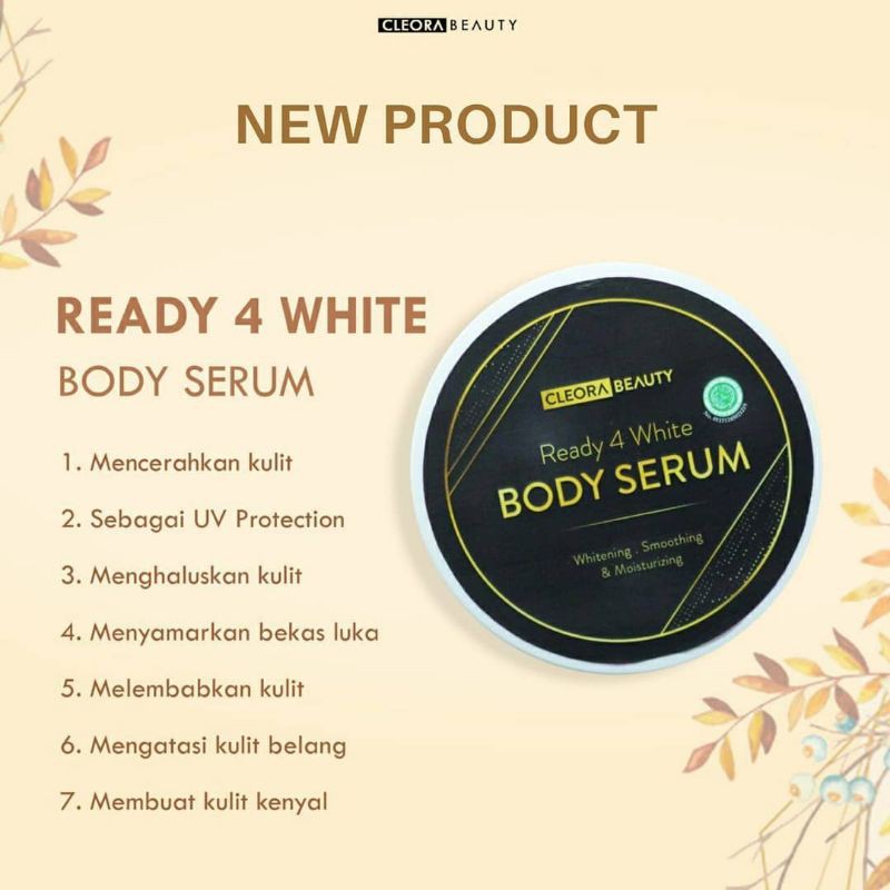 cleora beauty body serum