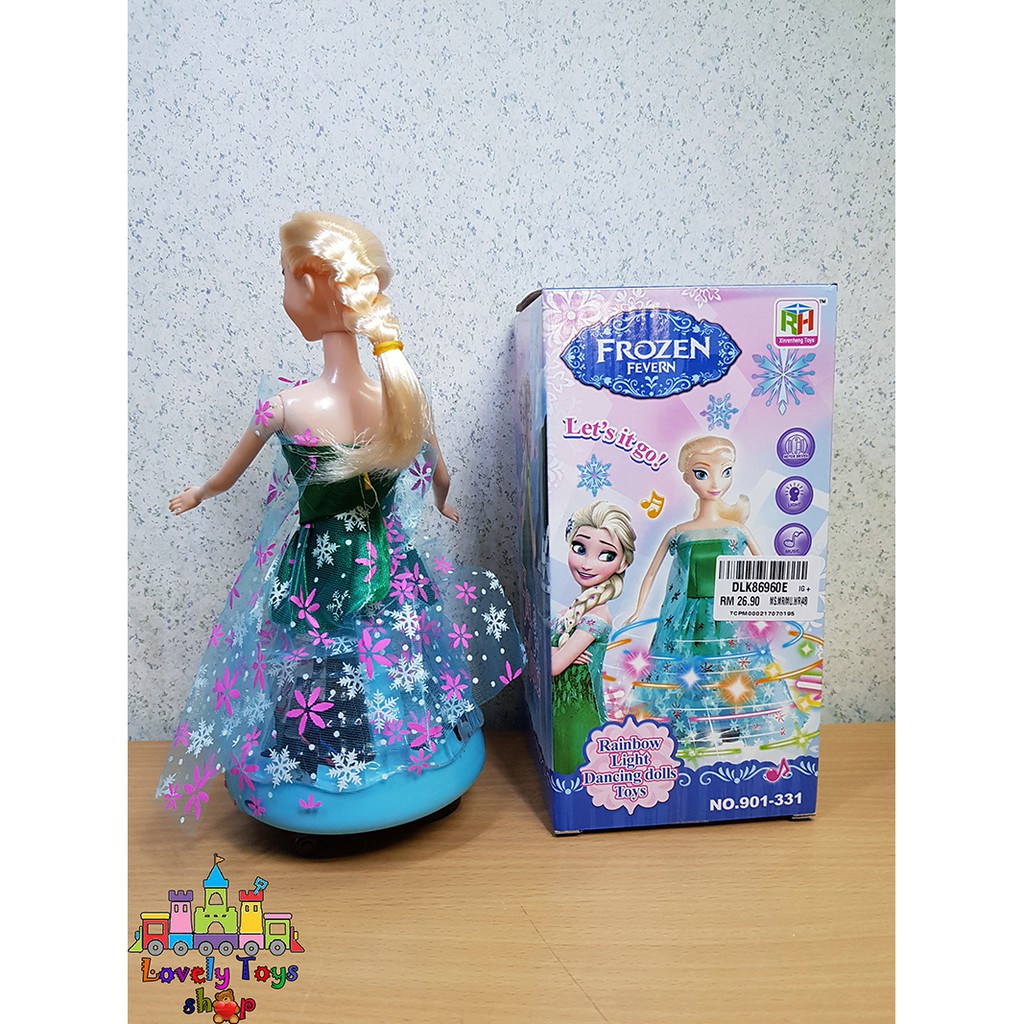 dancing elsa doll