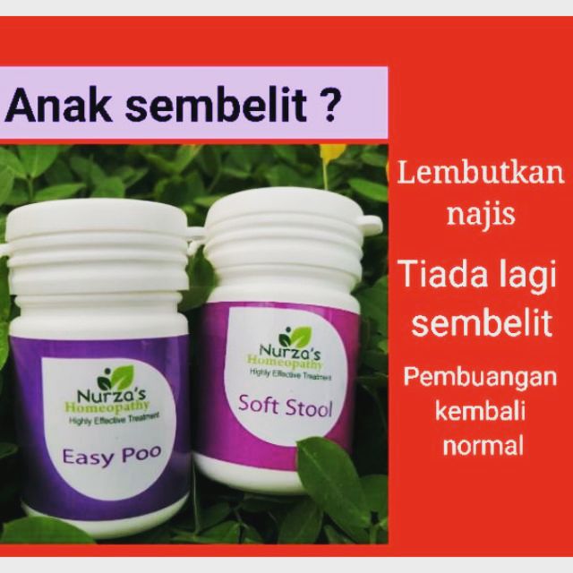 Set Sembelit Lembutkan Najis Homeopati Homeopathy Kanak Kanak Dewasa Shopee Malaysia