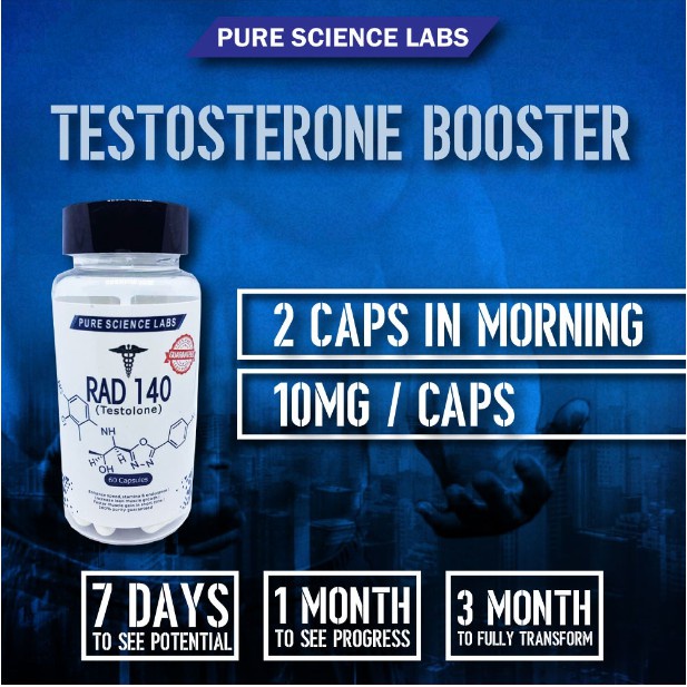 SARMs PureScienceLabs RAD 140 30 Servings + FREE SHIPPING Shopee