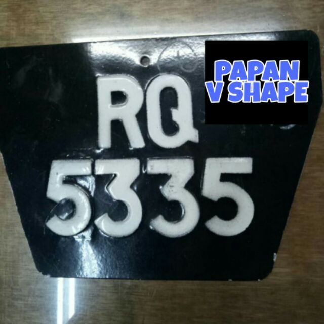 No Plat Ketuk Chowkit Mat Motor Siap Dalam Masa Seminggu Shopee Malaysia