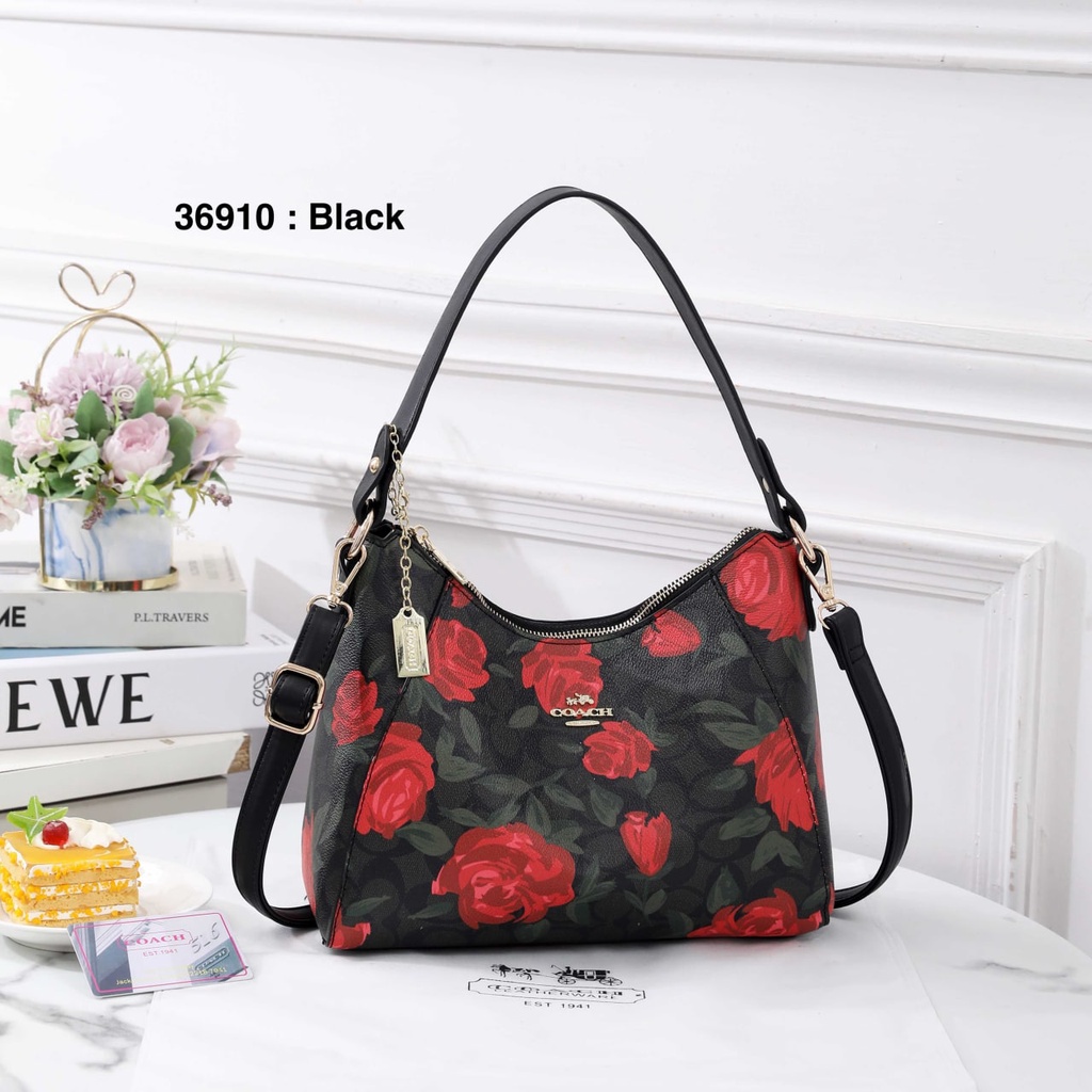 Coach Flora Ladies HandBag | Shopee Malaysia