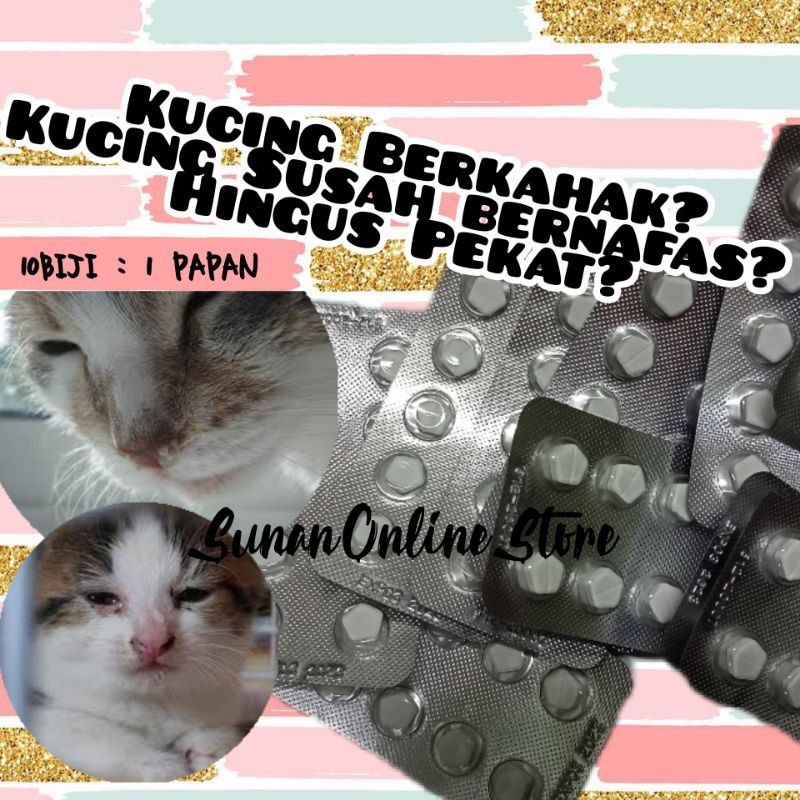 Buy 10biji Ubat Cair Kahak Kucing Selsema Kucing Kahak Kucing Kucing Hingus Seetracker Malaysia