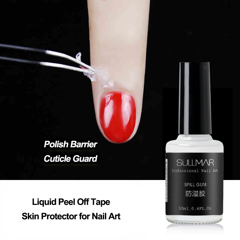 2PCS * 10ml Liquid Latex Peel Off Polish Tape for Cuticle Guard Polish  Barrier Finger Skin Protector Nail Art Odorless | Shopee Malaysia