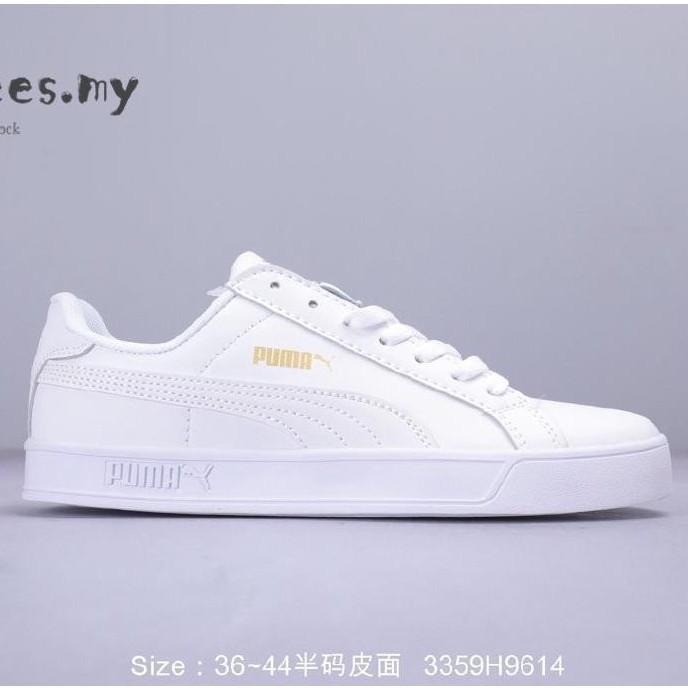 puma smash vulc white