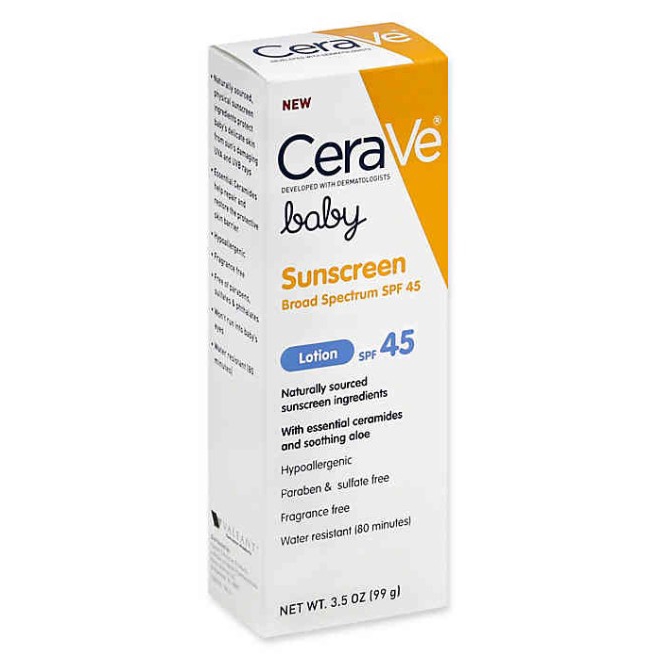 cerave baby sunscreen ingredients
