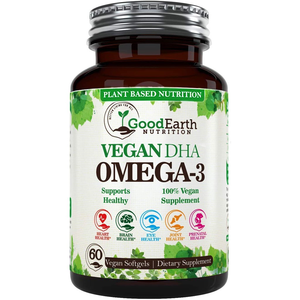 Vegan Omega 3 Potent Plant Based Algal DHA derived from Marine Algae