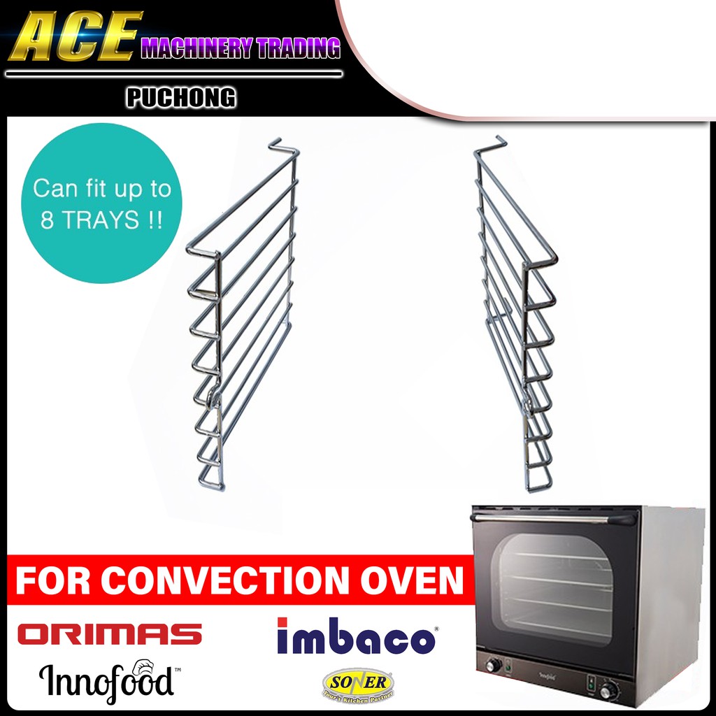 8 Layers Shelf Brackets For Convection Oven - Stainless Steel Bracket ...