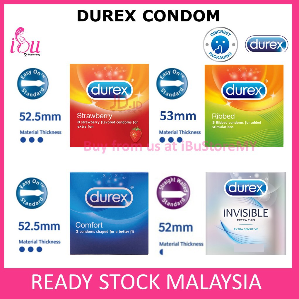 52mm durex Condom Size