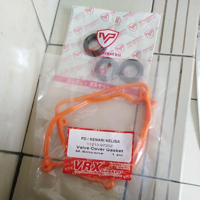 Valve Cover Gasket (Silicone) with Plug Seal for Perodua 