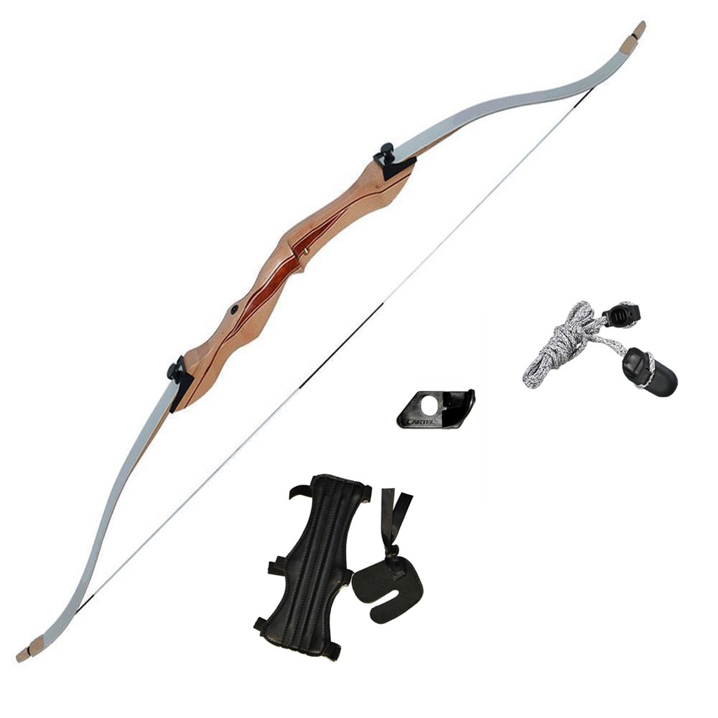 Toparchery Wooden Recurve Bow Set Shopee Malaysia
