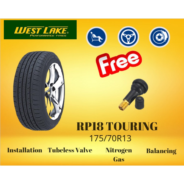 WESTLAKE 175/70R13 RP18 (WITH INSTALLATION) | Shopee Malaysia