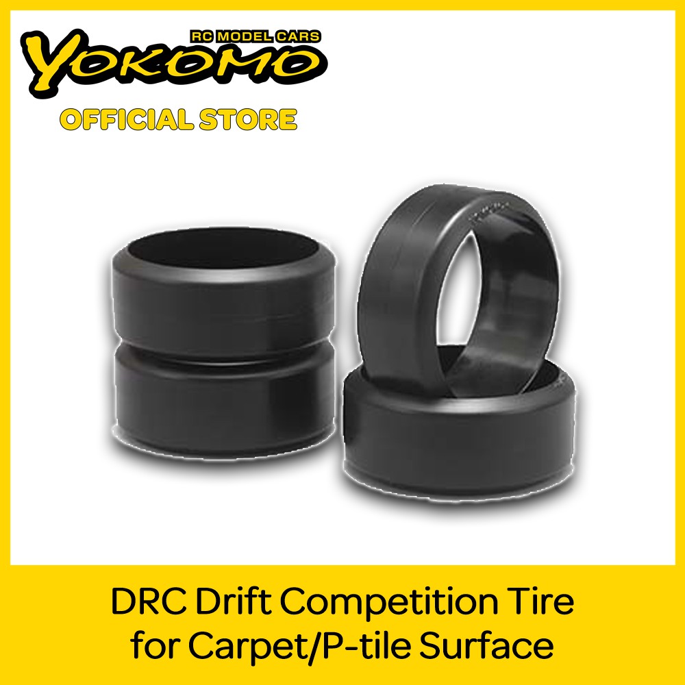 Yokomo DRC Drift Competition Tire for HDPE / Carpet / P Tile Road