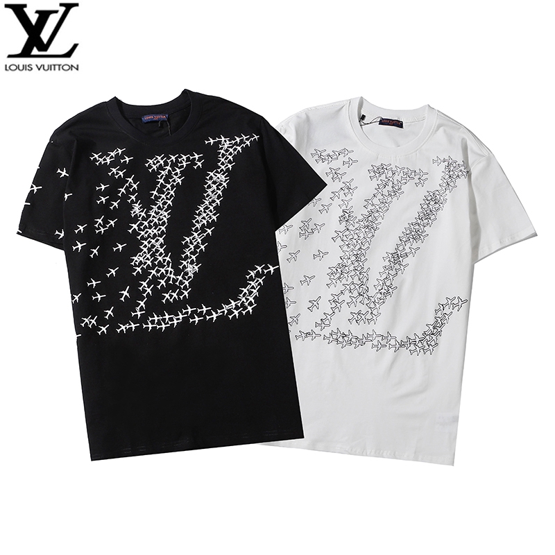 LV Fade Printed Long-Sleeved T-Shirt - Men - Ready-to-Wear