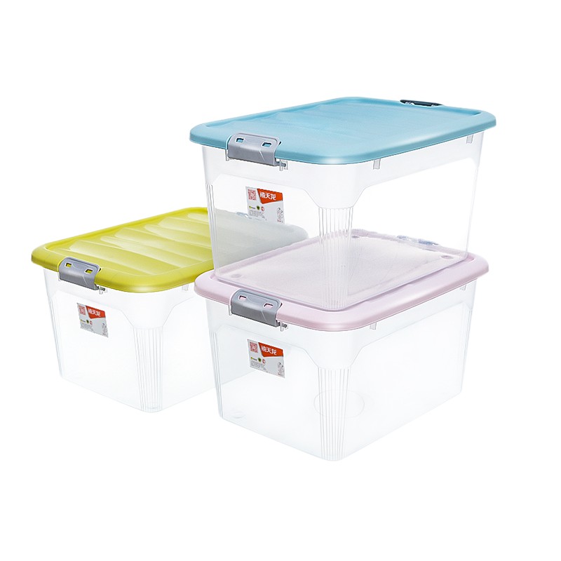 big plastic storage boxes