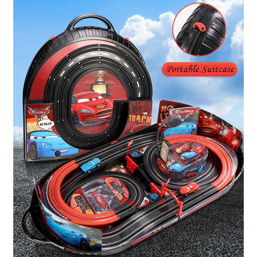 Electric race car track set Idea