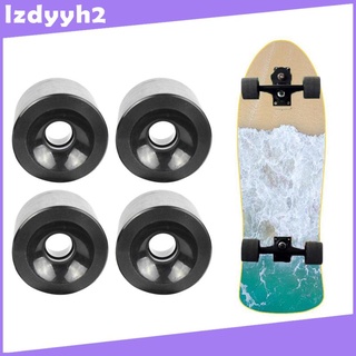 78a PU Dark Blue Light Up Replacement Wheels for Longboard Dancing Street Skateboarding Outdoors 4pcs Skateboard Wheels Flashing 70mm 