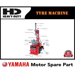 Tyre Changer Ae1021 Swing Arm Tire Changer Mesin Buka Tayar Tyre Changer Balancing Alignment Tire Changer Shopee Malaysia