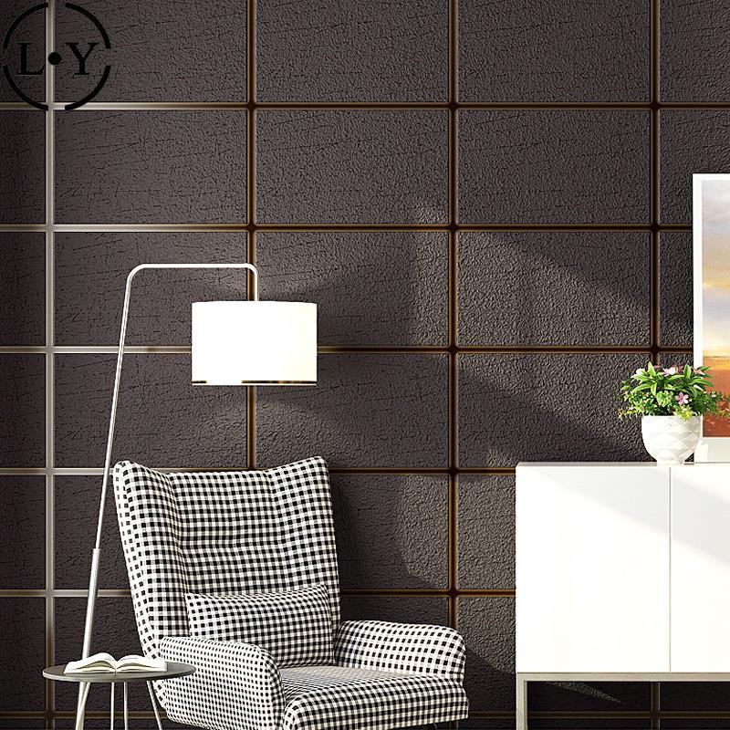 Tv Background Wall Paper D Three Dimensional Modern Minimalist Living Room Europ