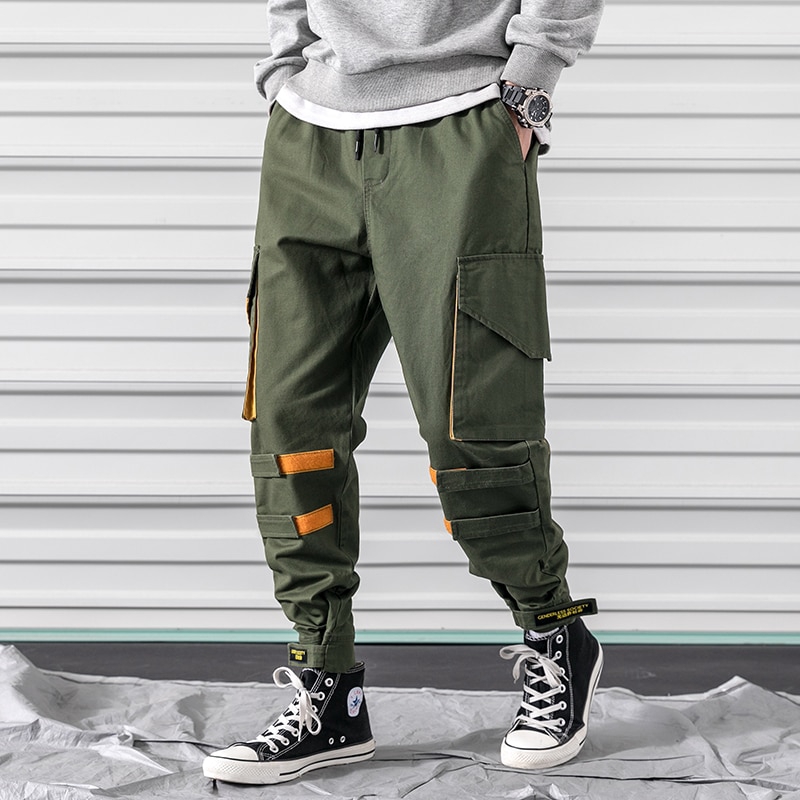 multi pocket jogger pants