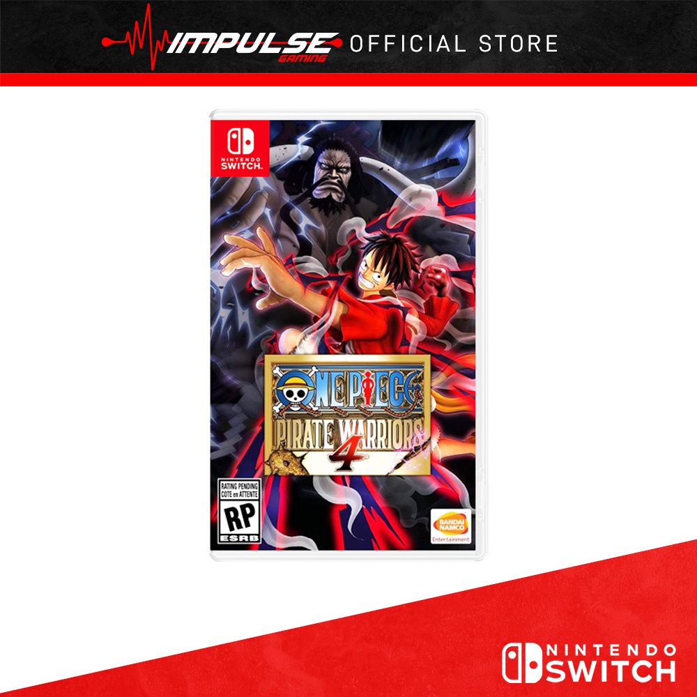 Nsw Nintendo Switch One Piece Pirate Warriors 4 Standard Edition Chi Eng 海贼无双4 中英文版 Shopee Malaysia