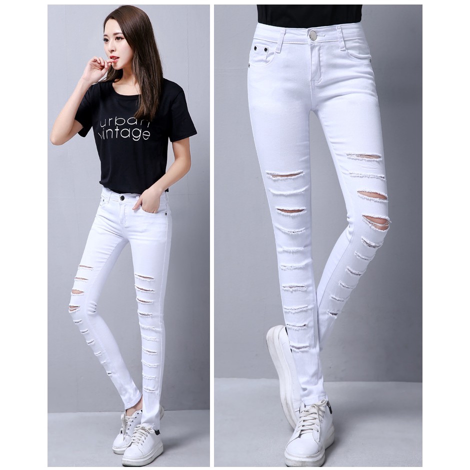 korean jeans fashion