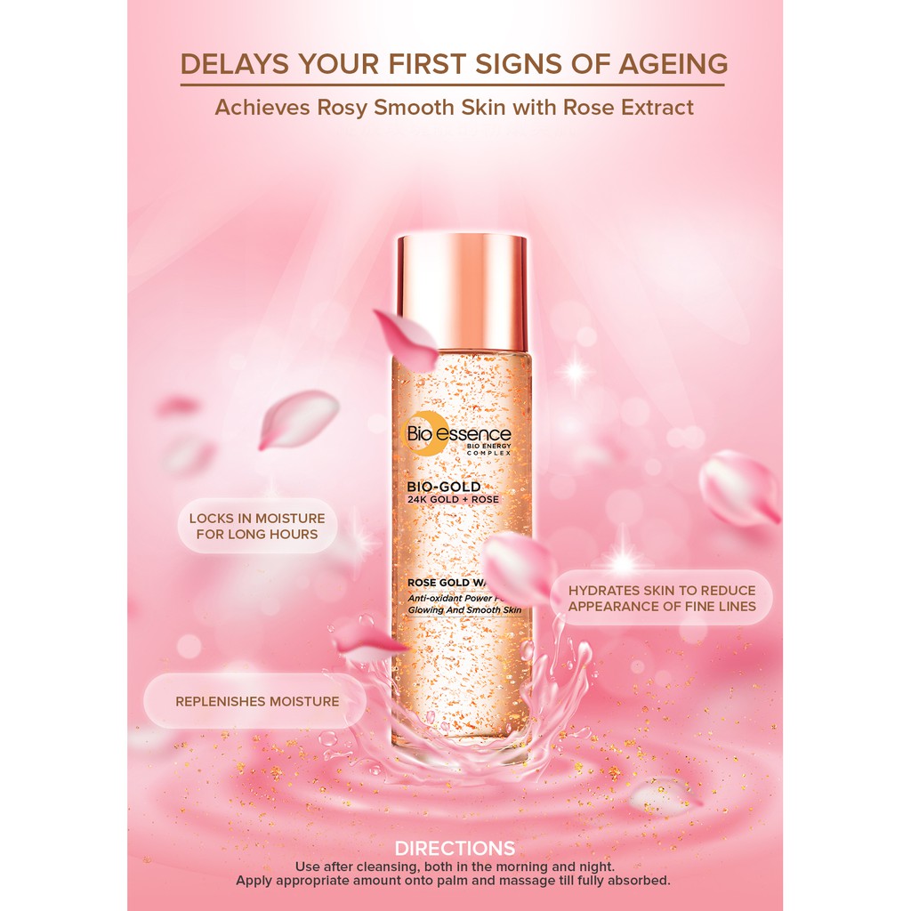 bio essence rose gold cleanser