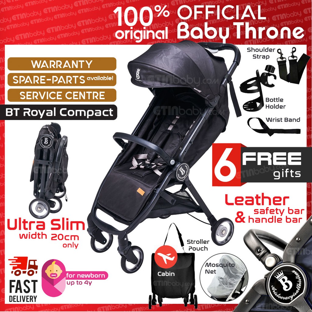 Free 6 Gifts Original Baby Throne Royal Compact Ultra Slim One