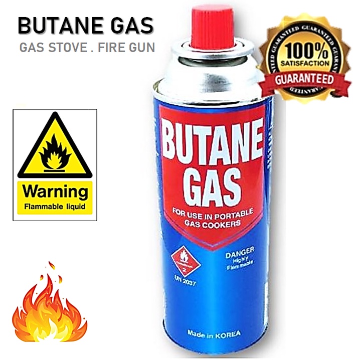 【Anti-Explode】Butane Gas Cartridge Liquefied Gas Can for Stoves Torch Gun