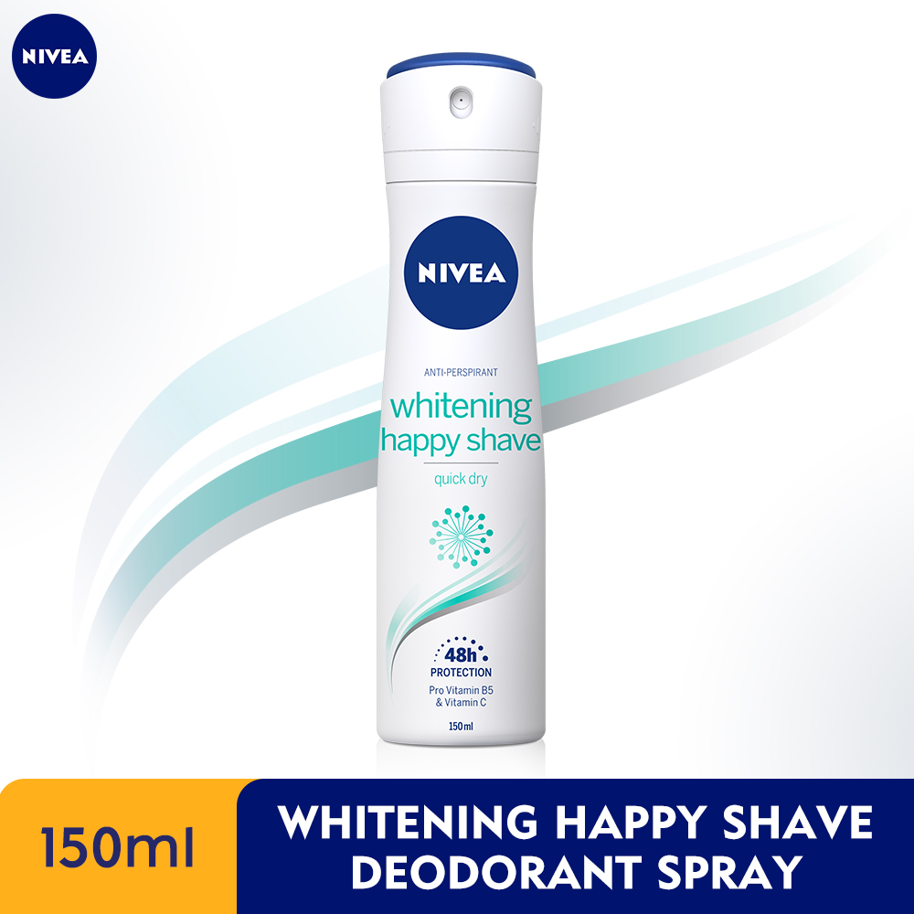 NIVEA Female Deodorant Spray - Happy Shave 150ml