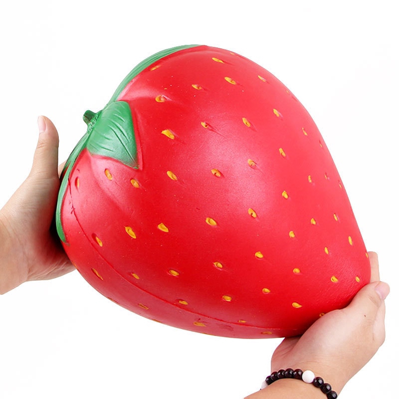 huge strawberry squishy