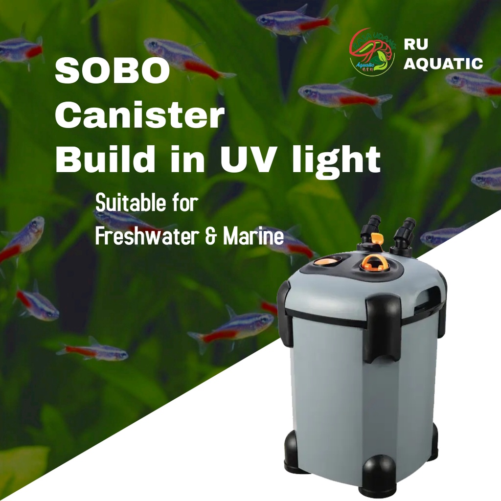 SOBO CANISTER FILTER UV SF850F/ 1000F/1200F Shopee Malaysia