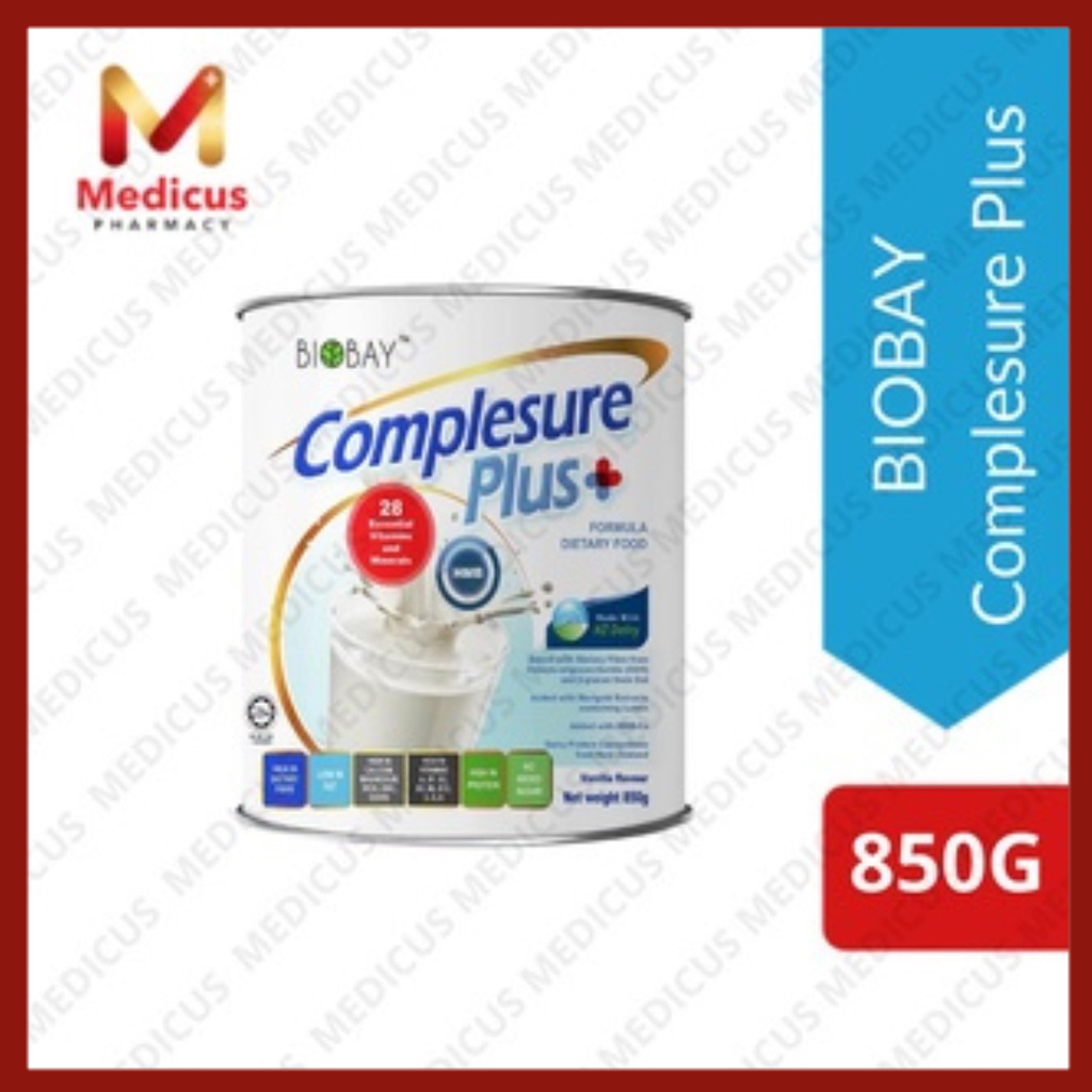 BIOBAY Complesure Plus Adults Nutrition Vanilla Calcium Protein Milk