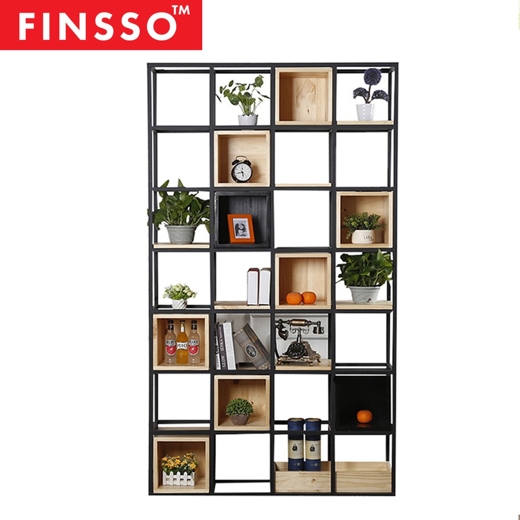 FINSSO : [FULLY ASSEMBLE] American Iron Rack Shelves